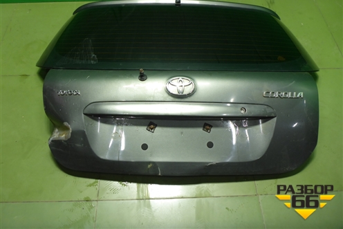Дверь багажника со стеклом (хэтчбек) для Toyota Corolla (E12) с 2001-2007г (Королла 120)
