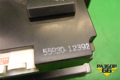 Модуль управления климатической установкой (5593012392) для Toyota Corolla (E12) с 2001-2007г (Королла 120)