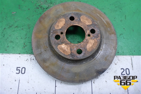 Диск тормозной передний вентилируемый для Toyota Corolla (E12) с 2001-2007г (Королла 120)