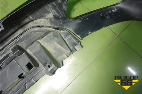 Юбка заднего бампера (под парктроник) (6600208884) для Geely Tugella с 2019г (Тугелла)