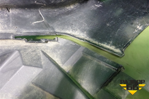 Юбка заднего бампера (под парктроник) (6600208884) для Geely Tugella с 2019г (Тугелла)