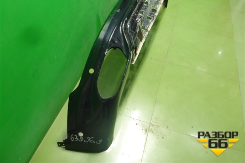 Юбка заднего бампера (под парктроник) (6600208884) для Geely Tugella с 2019г (Тугелла)