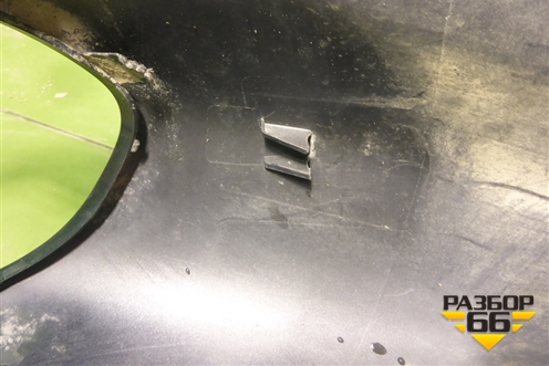 Юбка заднего бампера (под парктроник) (6600208884) для Geely Tugella с 2019г (Тугелла)