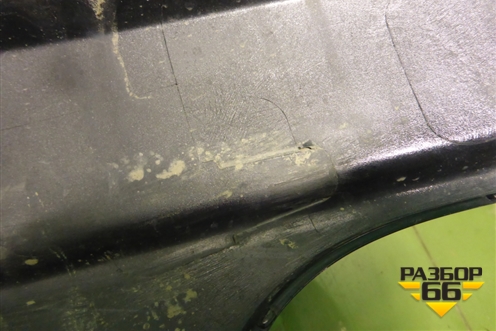 Юбка заднего бампера (под парктроник) (6600208884) для Geely Tugella с 2019г (Тугелла)