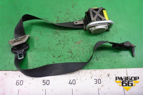 Ремень безопасности передний левый с пиропатроном (7322002261) для Toyota Corolla (E12) с 2001-2007г (Королла 120)