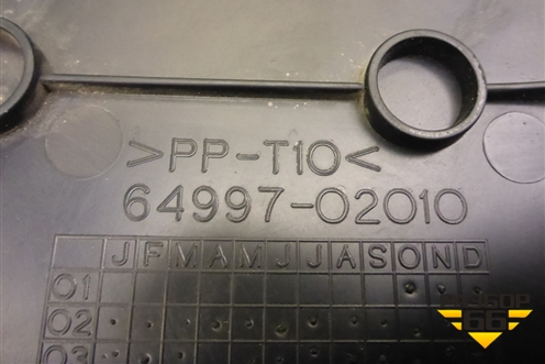 Ящик инструментальный в багажник (левый хетчбэк) (6499702010) для Toyota Corolla (E12) с 2001-2007г (Королла 120)