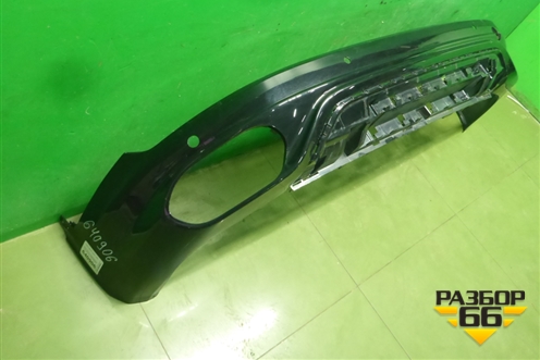 Юбка заднего бампера (под парктроник) (6600208884) для Geely Tugella с 2019г (Тугелла)