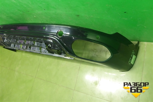 Юбка заднего бампера (под парктроник) (6600208884) для Geely Tugella с 2019г (Тугелла)