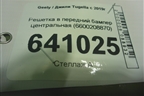 Решетка в передний бампер центральная (6600208870) для Geely Tugella с 2019г (Тугелла)