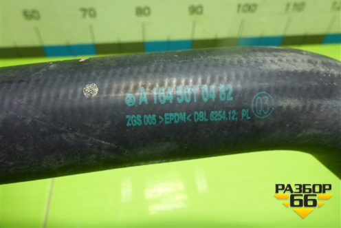 Патрубок системы охлаждения (A1645010482) для Mercedes Benz ML-Klass W164 c 2005-2011г (МЛ)