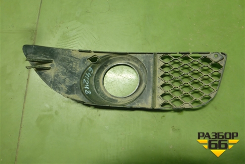 Накладка ПТФ левая (до 2010г) (8321A089) для Mitsubishi Lancer-X с 2007г (Лансер)