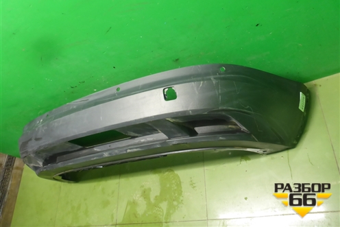 Юбка заднего бампера (под парктроник) (565807521) для Skoda Kodiaq с 2017г (Кодиак)