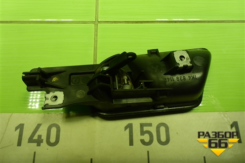 Ручка внутренняя двери задней правой (1K4839114B) для Volkswagen Golf V с 2003-2009г (Гольф 5)