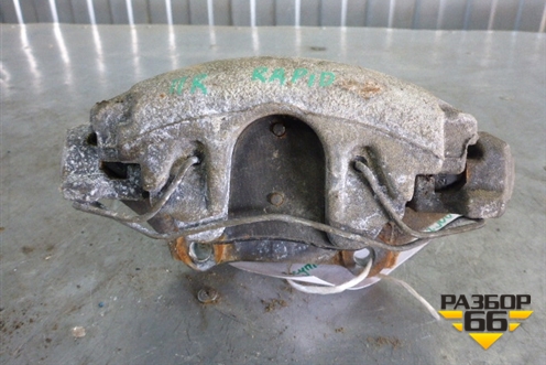 Суппорт передний правый для Skoda Rapid с 2013г (Рапид)