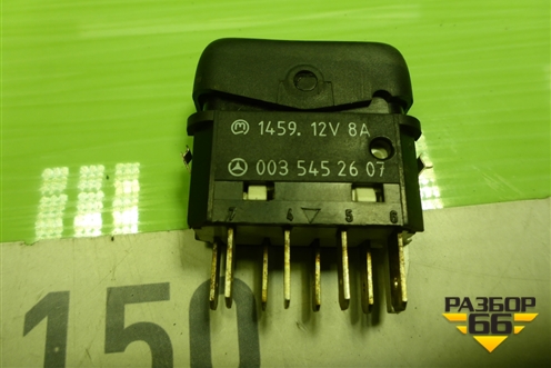 Кнопка обогрева заднего стекла (A0035452607) для Mercedes Benz G-Klass W463 с1989г (Гелендваген)