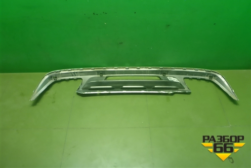 Юбка заднего бампера (до 2020г под парктроник (5NA807568A) для Volkswagen Tiguan с 2016г (Тигуан)