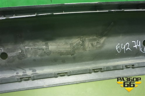 Бампер задний (после 2015г седан) (866114Y500) для Kia Rio с 2011-2016г (Рио 3)