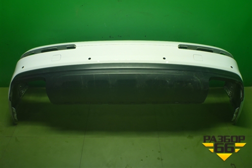 Бампер задний (до 2019г под парктроник) (4M0807511) для Audi Q7 c 2015г (Ку 7)