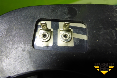 Стекло зеркала левого (с подогревом) для Renault Logan II с 2012г (Логан)