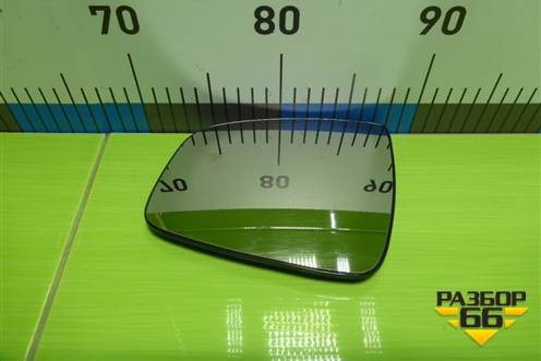 Стекло зеркала левого (с подогревом) для Renault Logan II с 2012г (Логан)