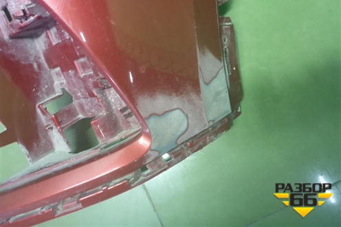 Бампер передний левая часть (до 2020г S-Line под омыватель) (80A807437) для Audi Q7 c 2015г (Ку 7)