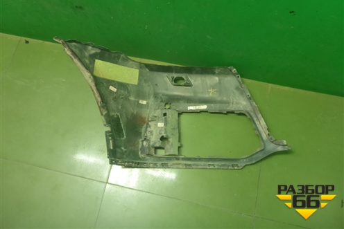 Бампер передний левая часть (до 2020г S-Line под омыватель) (80A807437) для Audi Q7 c 2015г (Ку 7)