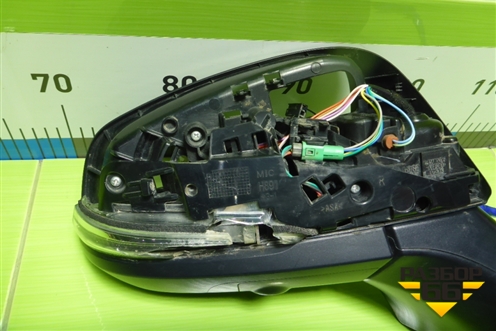 Зеркало правое электрическое (13 контактов с камерой) (879100R400) для Toyota Rav-4 с 2018г (Рав 4)