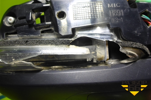 Зеркало правое электрическое (13 контактов с камерой) (879100R400) для Toyota Rav-4 с 2018г (Рав 4)