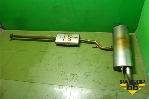 Глушитель (J681201010AB) для Chery Tiggo 4 с 2017г (Тиго 4)