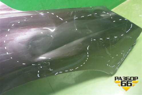 Крыло переднее правое без отверстия под повторитель (57120SG0209P) для Subaru Forester (S13) с 2012г (Форестер)