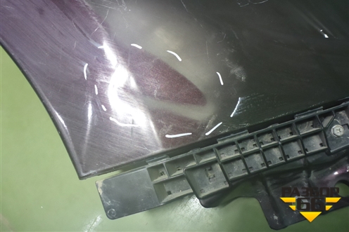 Крыло переднее правое без отверстия под повторитель (57120SG0209P) для Subaru Forester (S13) с 2012г (Форестер)