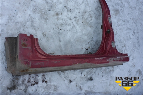 Порог со стойкой левый для Hyundai Aсcent с 2000г (Акцент)