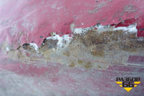 Порог со стойкой левый для Hyundai Aсcent с 2000г (Акцент)