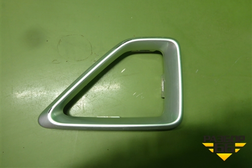 Накладка заднего бампера левая (после 2020г на юбку) для Kia Rio с 2017г (Рио 4)