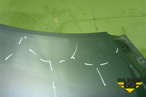 Дверь задняя левая (S203F2701030600) для Changan CS55 PLUS с 2019г (ЦС 55 плюс)