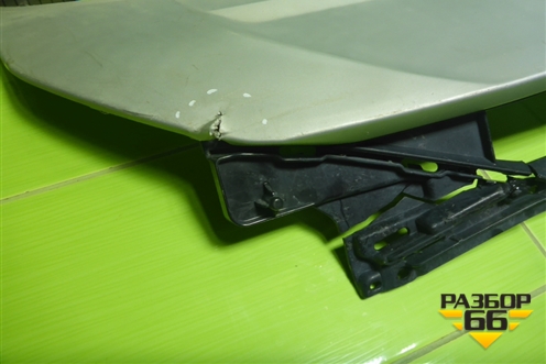 Юбка переднего бампера (s — line) (4M0807733E) для Audi Q7 c 2015г (Ку 7)