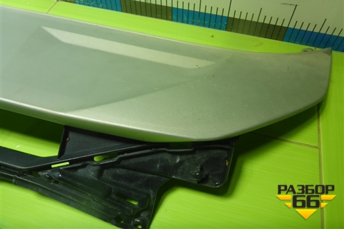 Юбка переднего бампера (s — line) (4M0807733E) для Audi Q7 c 2015г (Ку 7)