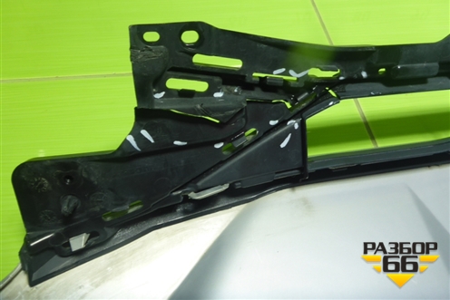 Юбка переднего бампера (s — line) (4M0807733E) для Audi Q7 c 2015г (Ку 7)