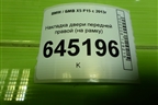 Накладка двери передней правой (на рамку) (51337299532) для BMW X5 F15 с 2013г (Х5 Ф15)