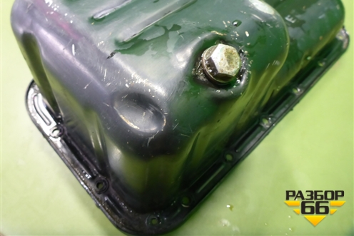 Поддон двигателя масляный (1.2л B12D1) для Chevrolet Aveo (T250) с 2005-2011 (Авео Т250)