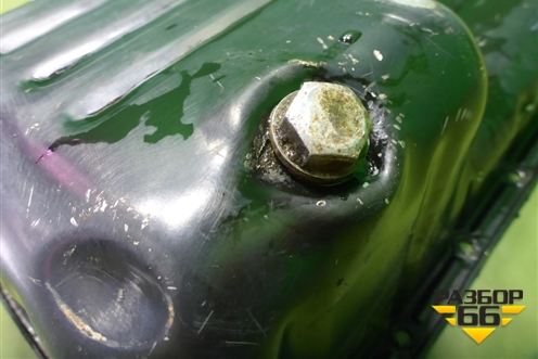 Поддон двигателя масляный (1.2л B12D1) для Chevrolet Aveo (T250) с 2005-2011 (Авео Т250)