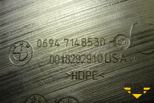 Воздуховод отопителя (правый) (06947148530) для BMW X5 F15 с 2013г (Х5 Ф15)