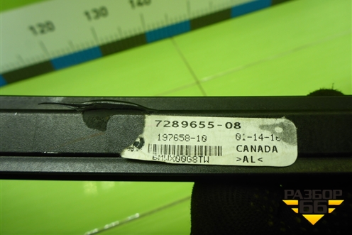 Направляющая стекла (задняя левая) (7289655) для BMW X5 F15 с 2013г (Х5 Ф15)