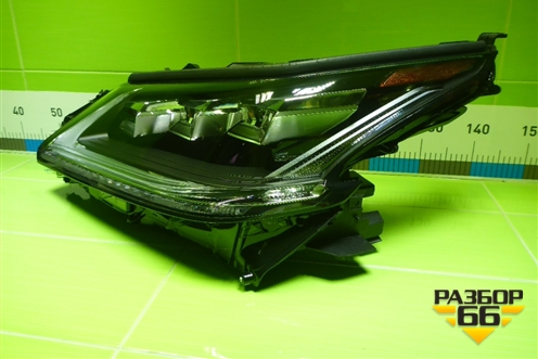 Фара левая (LED на два блока без блоков) (8118560N70) для Lexus LX-570 с 2015г (ЛХ)