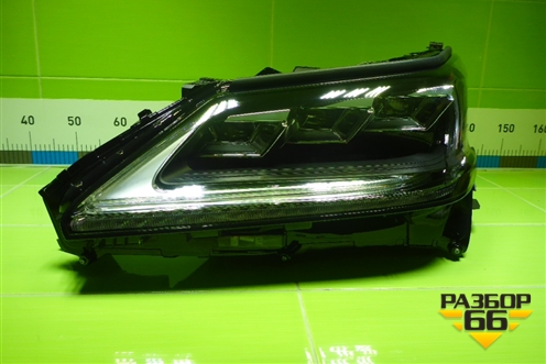 Фара левая (LED на два блока без блоков) (8118560N70) для Lexus LX-570 с 2015г (ЛХ)