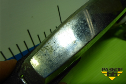 Ручка наружная двери задней правой для Chevrolet Aveo (T250) с 2005-2011 (Авео Т250)