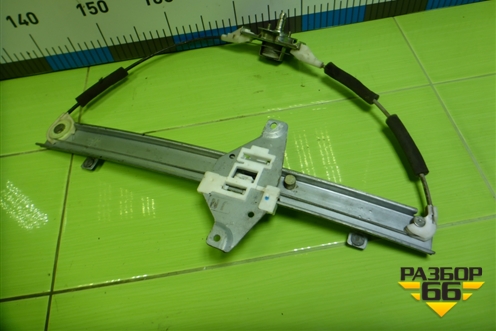 Стеклоподъёмник механический задний правый для Chevrolet Aveo (T250) с 2005-2011 (Авео Т250)