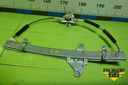 Стеклоподъёмник механический задний левый для Chevrolet Aveo (T250) с 2005-2011 (Авео Т250)