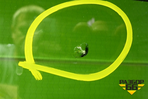 Стекло лобовое (с обогревом под датчик дождя) (5206010BQ08) для Changan CS35 Plus с 2018г (ЦС 35 плюс)