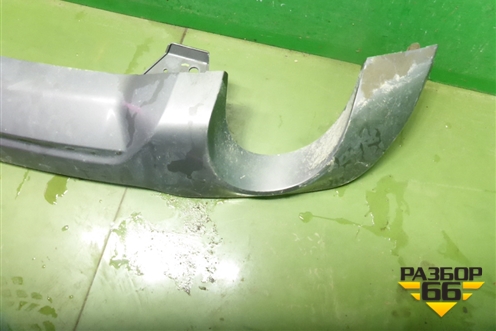 Юбка заднего бампера (2804115BQ22) для Changan CS35 Plus с 2018г (ЦС 35 плюс)